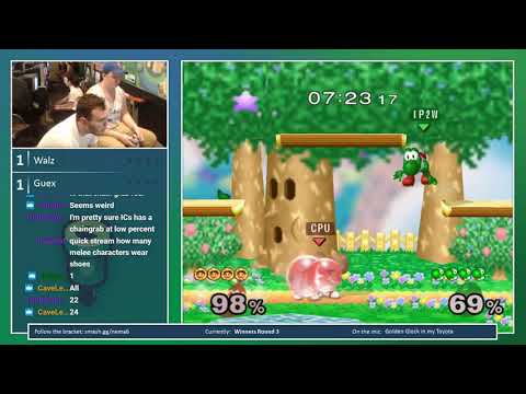 N.E. Melee Arcadian 6  - Walz (Ice Climbers) vs. Guex (Yoshi) - SSBM Pools