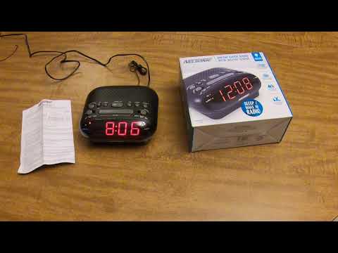 How to Set the Alarm Nelsonic NLC695 Alarm Clock