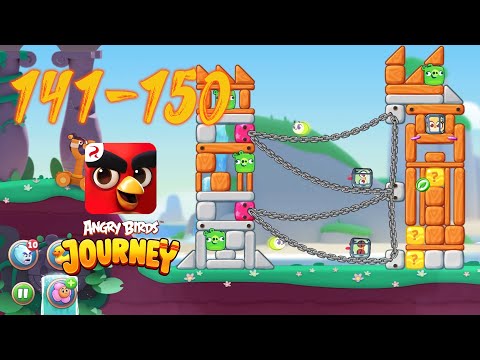 NEW GAME 2022 - ANGRY BIRDS JOURNEY | Chapter 1 Ancient Ruins (Level 141-150)