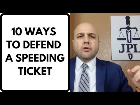 video thumbnail - 10 Ways to Defend A Speeding Ticket