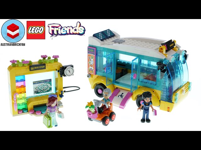 Vídeo relacionado con LEGO Friends Autobús de Heartlake City, Bus de la Amistad de Juguete con Mini Muñeca Paisley y Accesorios, Idea de Regalo, Set Exclusivo de Amazon, para Niñas y Niños de 7 Años o Más 41759