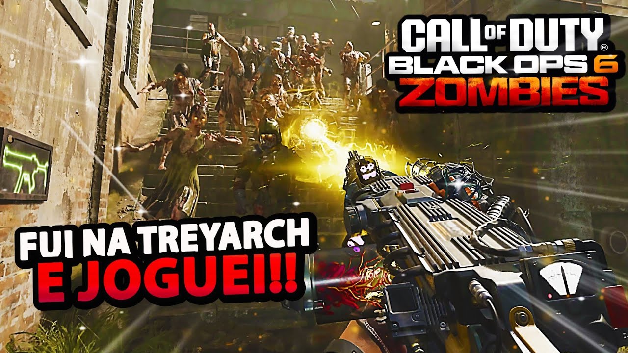 JOGUEI o ZOMBIES do BLACK OPS 6 e TENHO MUITO PRA FALAR!!
