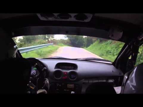 Rally città di Pistoia 2013  Brunini - Piazzini  Citroen C2 R2/B