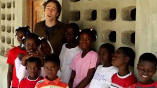 Craig Kielburger in Haiti - Visiting Free The Children School