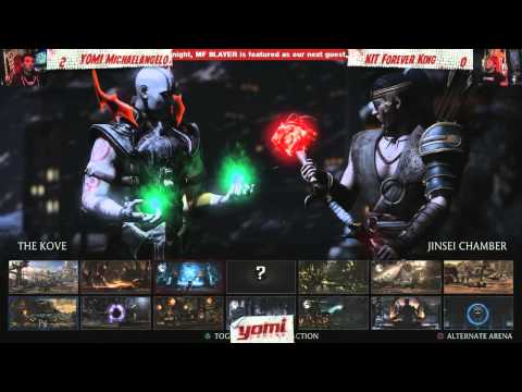 Winner's Finals: YOMI Michaelangelo (Quan Chi) vs. KIT Forever King (Goro/Kung Jin) - MKX; AKA Week