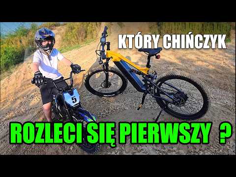 Czy rozleciał się nam Chiński Ebike i elektryczny Cross na piasku ?