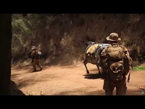 Legged Squad Support System LS3 - The Big Dog Robot - Next Generation Robot