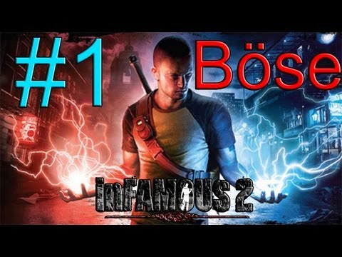 Let´s Play Infamous 2 Part 1 [Deutsch/Böse/HD/BLIND]