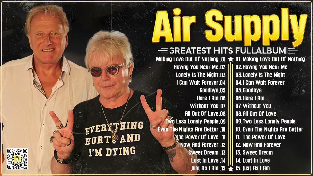 Air Supply's Greatest Soft Rock Ballads – A Collection of Timeless Classics