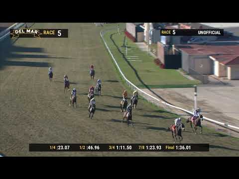 Handy Dandy wins race 5 at Del Mar 11/28/21