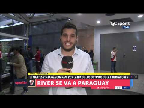 Tentada Sportia 02/07/17 - Juan Pablo Marrón, Cristian Garofalo y Lautaro Salucho.