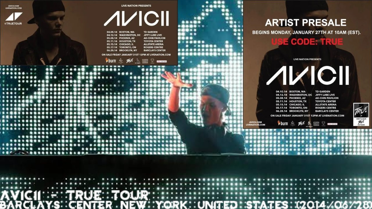 Avicii @ True Tour, Barclays Center New York, United States (2014/06/28)