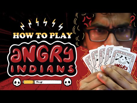 How to play the Angry Indians Card Game (Official Tutorial 2022)