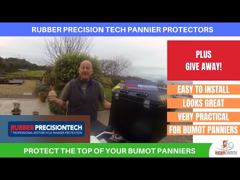 Rubber Precision Tech Pannier Protectors | Fitting them to Mark's Bike | PLUS GIVEAWAY!