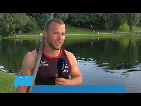Olympiasieger Max Lemke und Ruder-Weltmeister Oli Zeidler tauschen Boote