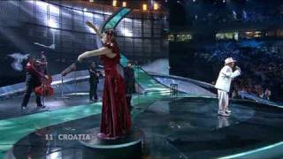 Eurovision 2008 Semi Final 2 11 Croatia *Kraljevi Ulice and 75 cents* *Romanca* 16:9 HQ