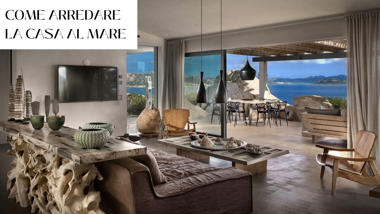 Come arredare casa al mare