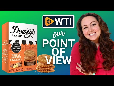 Dewey's Bakery Triple Ginger Cookies - WTI product video review