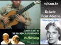 Ballade Pour Adeline - Classical Guitar - Played,Arr. NOH DONGHWAN