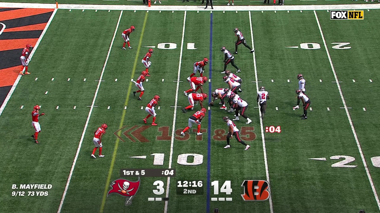 Fumble recovery by the Bengals