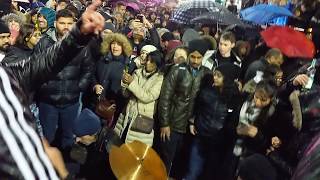 2019 New Year party continues with Street Drummers| Toronto | Happy New year 19 | Street Performers