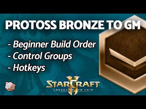 StarCraft 2 - BEGINNER Protoss Build Order | Protoss Bronze to GM Series Part 1 (B2GM)