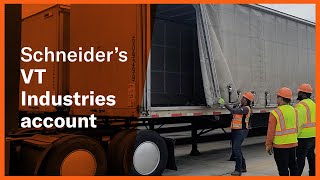 Schneider’s VT Industries account: Consistent schedules, hands-on work and more