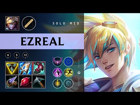 Ezreal Mid vs Yasuo - EUW Master Patch 25.23