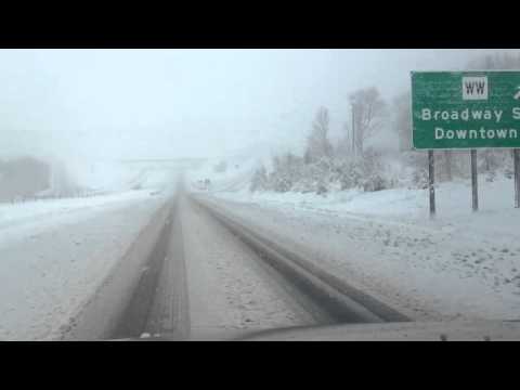 Snow Storm in Columbia, Mo