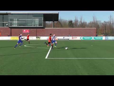 19 maart 2022 VV De Meern 1 - Benschop 1 com 5-2 Doelpunt van de niet af te stoppen Gendrich (2-1)