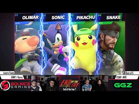 End of the Line 7 - Doubles - Losers Finals - ARMY & Kurry vs ESAM & MVD