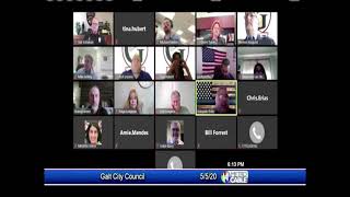Galt City Council - May 5, 2020