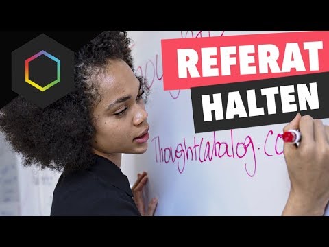 REFERAT TIPPS (3/3) ● Vortrag halten: Präsentation, Einstieg, Tipps gegen Lampenfieber & Aufregung