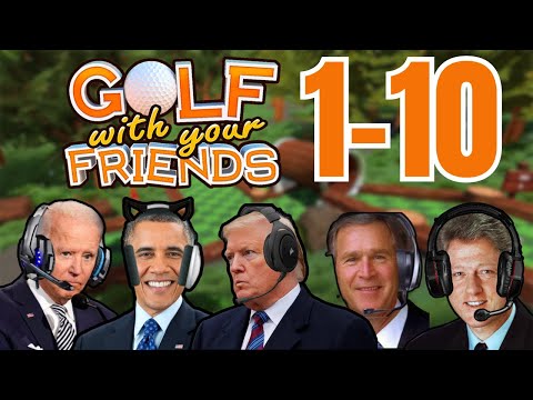 US Presidents Play Golf with Your Friends (Parts 1-10)