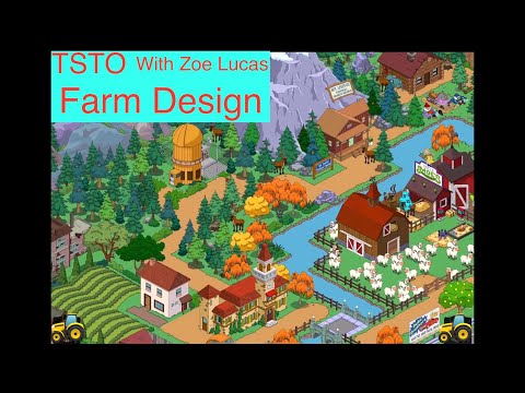 The Simpsons Tapped Out: Farm Design with Springfield Dam