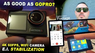 Gopro vs. $70 ** ODDV Action Camera - 4K 60FPS WIFI, Stabilization, timelapse Review & Fotoage Test
