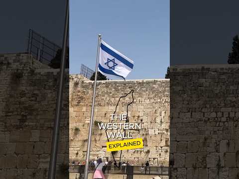 Why People PRAY at the "Wailing Wall" #israel #bible