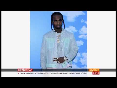 Bashar Barakah Jackson (Pop Smoke) passes away (1999 - 2020) (USA) - BBC News - 20th February 2020