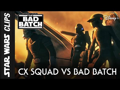 Clone Squad X vs Bad Batch  |  Star Wars Clips