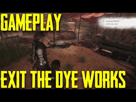 A Plague Tale: Requiem | Exit the dye works Gameplay | Leaving all behind | Chapter 6