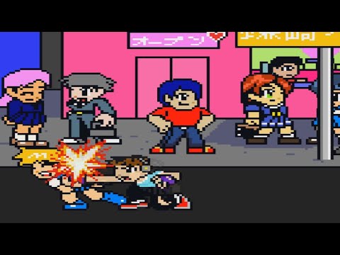 Fighting of School: Giovanni Arcade Mode