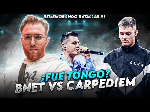 ¿FUE TONGO EL BNET VS CARPEDIEM? | BNET VS CARPEDIEM | REMEMORANDO BATALLAS #1
