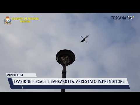 2022-02-02 MONTECATINI - EVASIONE FISCALE E BANCAROTTA, ARRESTATO IMPRENDITORE