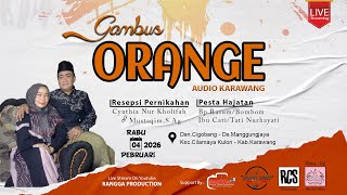 Download lagu 🔴 Live Streaming  Gambus ORANGE Karawang | Rabu,04 Pebruari 2026  | Rangga Production mp3