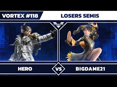 [Vortex #118] BBM | HERO (Lars) vs BigDame21 (Xiaoyu) - Losers Semis -  TEKKEN 8