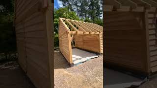 Download lagu membuat rumah full kayu dengan teknik dan desain timber frame amerika mp3