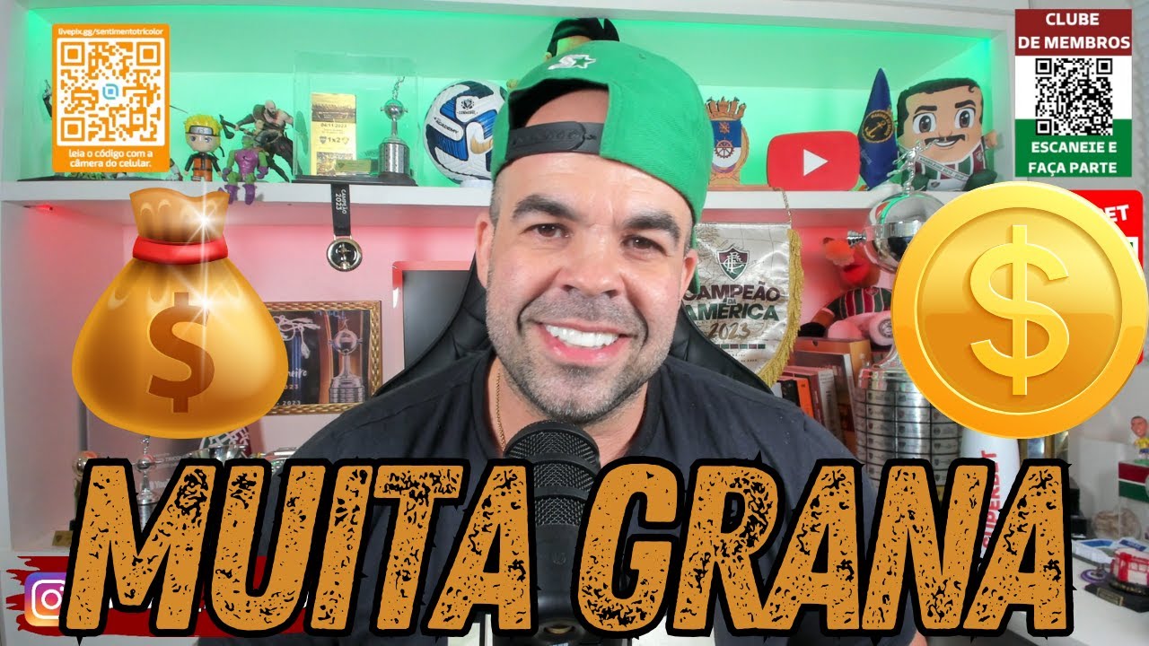 É MUITA GRANA  - FLUMINENSE TEM QUASE 230 MILHÕES EM RECEITA COM VENDA DE JOGADORES EM 2024