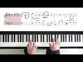 Bach Goldberg Variations “Variation 4” with Score - P. Barton FEURICH piano