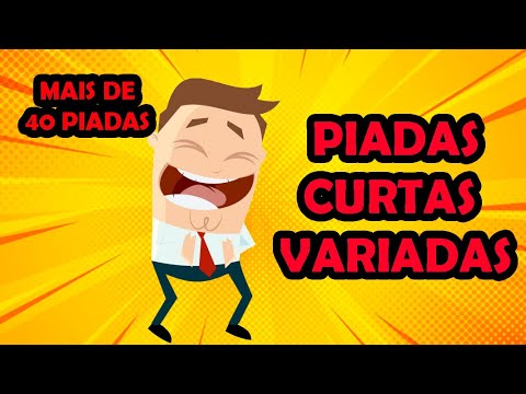 PIADAS CURTAS E VARIADAS - HUMORISTA THIAGO DIAS