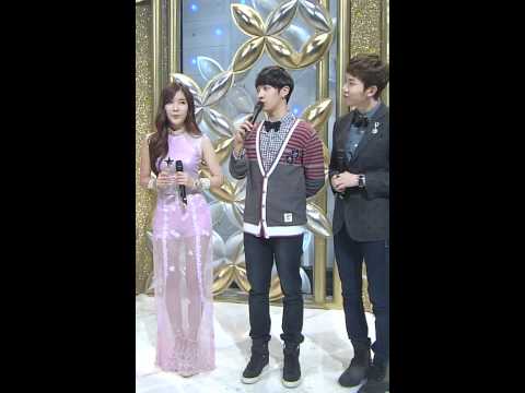 111009 inkigayo Beast Gikwang MC cut